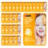 Innerest Original Derma Beauty Collagen Face Masks 24 PK Brightening Vitamin Face MaskS Skin Care Sheet Masks Set for Beauty & Personal Care Korean Face Mask
