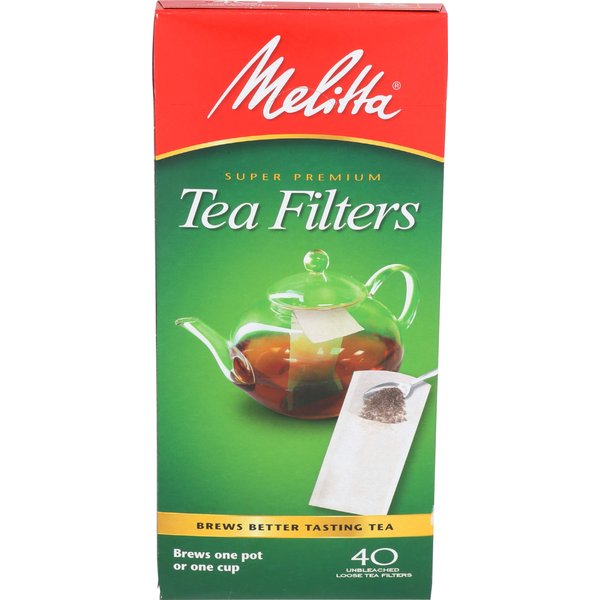 MELITTA INC Tea Filter, 40 CT