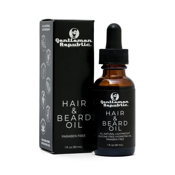 Gentlemen Republic Genuine Grooming Beard Oil, 1 ounce, I0110202