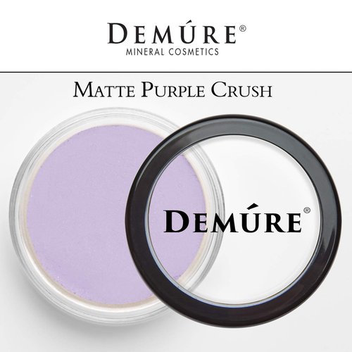 Demure Mineral Make Up (Purple Crush) Eye Shadow, Matte Eyeshadow, Loose Powder, Eye Makeup, Professional Makeup By Demure