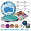 Music Themed Birthday Party Supplies 75Pcs Birthday Party Decorations Tableware Including Paper Plates Napkins for Girls Fans Birthday Party 25 Guests