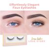 Icona Lashes False Eyelashes Pack - Fake Eyelashes Extensions - Soft, Fluffy Falsies with Tapered Ends & Professional-Grade Band - Handmade, Vegan, Reusable - Natural Black - Love Story