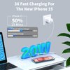【MFi Certified】iPhone 16 Charger Fast Charging, Linocell 3Pack 10FT Long Type-C Cable + 20W PD USB-C Power Type-C Wall Charger Block for iPhone 16/16 Pro/16 Pro Max/15 Pro/iPad Pro/Air/Mini/iPad 10th
