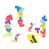TENZI BUILDZI The Fast Stacking Building Block Game for The Whole Family - 2 to 4 Players Ages 6 to 96 - Plus Fun Party Games for up to 8 Players - Perfect Kids Game for Game Night