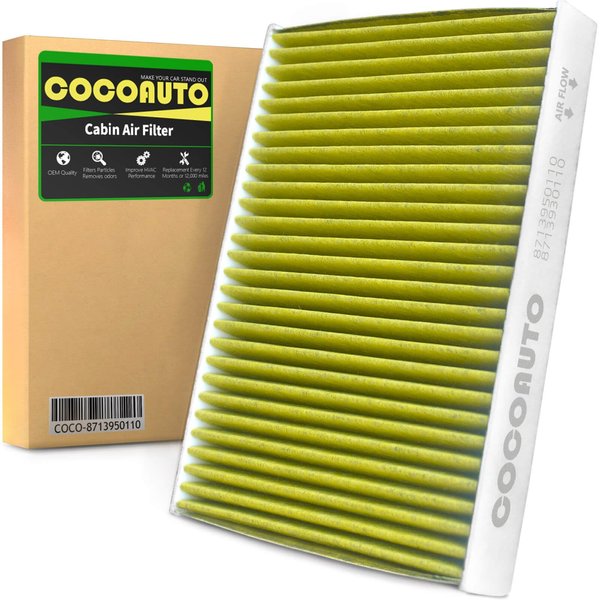 COCOAUTO Cabin Air Filter for 2022-2023 Toyota Tundra,2018-2023 Lexus LS500 LS500H,2023 Sequoia,2021-2023 Mirai,replace 8713950110