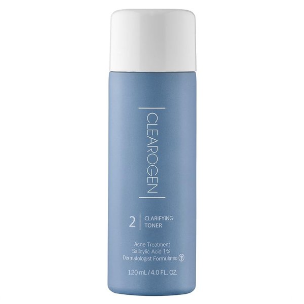 Clearogen Clarifying Toner for Acne and Blemishes, Face Toner, Facial Toner, Skin Toner, Acne Toner, Toner Oily Skin, Salicylic Acid Toner, Astringent for Face, Toners, 4 Fl Oz