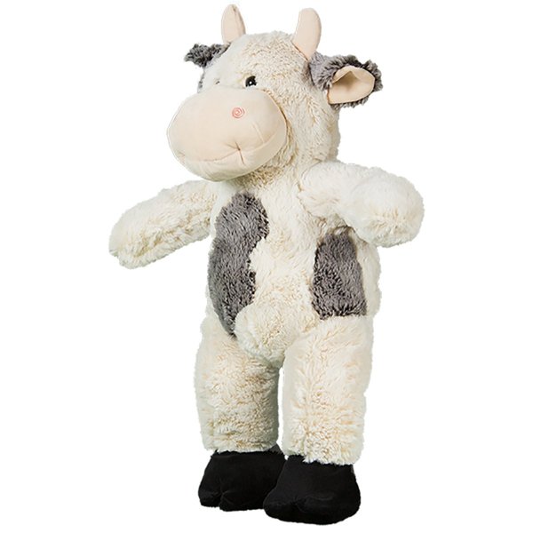 Make Your Own Stuffed Animal 16" "Bessie Mae Moo-cho The Cow - No Sew - Kit with Cute Backpack!