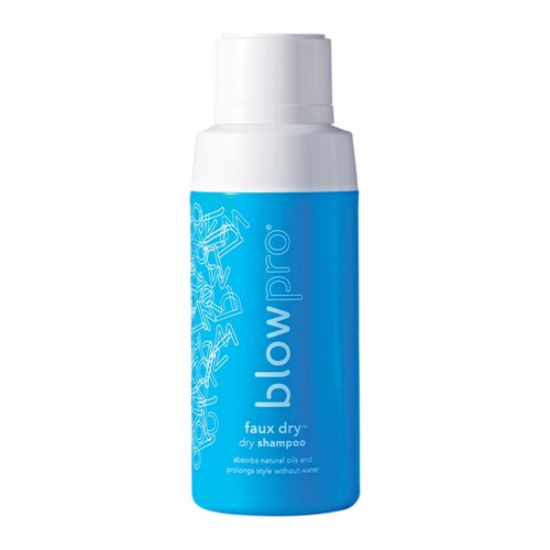 blowPro Faux Dry, Dry Shampoo Powder, Removes Excess Oil & Product Buildup w/o Water, No crunchy Residue, Creates Volume, Protein blend adds Shine and Resilience, Pouf Technology Travel Size 1.7oz