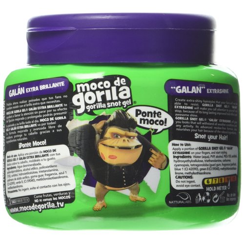 Moco De Gorila Galan Hair Gel Jar (Green)