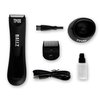 TPOB Ballz Male Grooming Trimmer Hair Clippers for Men, Home Ceramic Hair Trimmer Zero Gapped T-Blade Trimmer Cordless Rechargeable Edgers Clippers Electric Beard Trimmer Shaver Black