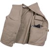 Rothco Men's Lightweight Professional CCW Concealed Carry Vest, Khaki, Medium