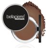 bellapierre Compact Mineral Foundation SPF 15 | Vegan & Cruelty Free | Full Coverage | Hypoallergenic & Safe for All Skin Types | Oil & Talc Free - 0.35 Oz - Double Cocoa