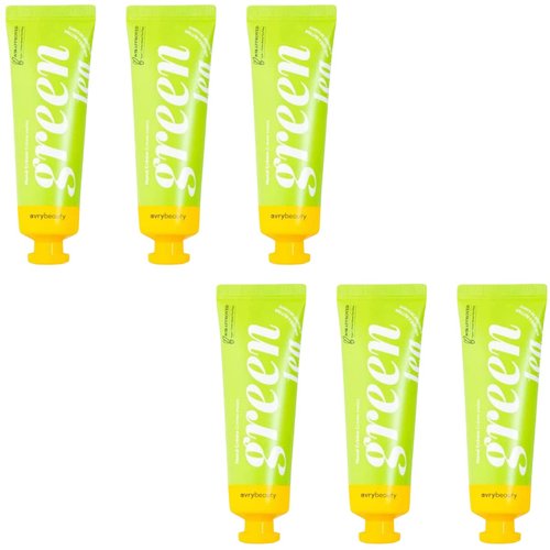 AVRYBEAUTY Green Tea Shea Butter Lotion Set 1.5 oz. - 6 Pack, Shea Butter Lotion for Dry Skin, Vegan Hand Cream for Women & Men