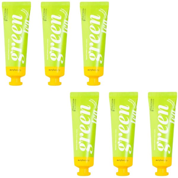 AVRYBEAUTY Green Tea Shea Butter Lotion Set 1.5 oz. - 6 Pack, Shea Butter Lotion for Dry Skin, Vegan Hand Cream for Women & Men