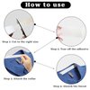 Self-adhesive Shirt Collar Protector Disposable Collar Protector Invisible Sweat Pads for Hat Shirt Neck Liner Armpit Tape Collar Protectors for Shirts Against Sweat Stains