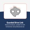 Husqvarna X-Cut S93G 18 Inch Chainsaw Chain, .3/8" Pitch, .050" Gauge, 62 Drive Links, 350i Chainsaw Chain Replacement