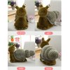 JOSON snail plush toy dolls, soft snail stuffed animals, birthday for boys and girls (11 inch)