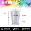 Disposable Epoxy Resin Mixing Cups with Measurements (20-Pack) Pixiss Mixing Cups for Epoxy Resin, Epoxy Mixing Containers, Epoxy Cups For Epoxy Measuring Cups - 20 Resin Mixing Sticks