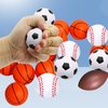 Urspasol 20 PCS Mini Soccer Stress Balls Bulk 1.6 inch Foam Soccer Squeeze Balls Small Mini Sports Themed Balls Soccer Party Favors for Kids Stress Relief for School Carnival Reward