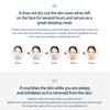 DERM·ALL MATRIX] Daily Facial Dermal-care (35g/sheet) Overnight mask pack,Lifting and Hydrating,Soothing, Exfoliating,Skin Nourishing,Collagen sheet mask for wrinkles and dry skin. (4sheets/1week)