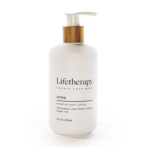 Lifetherapy Hydrating Lotion For Hand & Body | Non Greasy Lightweight Lotion Made with Shea Butter (Loved)
