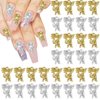 PAGOW 100PCS Retro Baroque Angel Baby Nail Charms 3D Embossed Nail Art Charms Accessories Cupid Angel Charms for Nails Decorations DIY Nail Designs Manicure Jewelry Women Nail Supplies