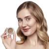Arches & Halos Luxury Brow Building Pomade - Warm Brown - Tinting Brow Definer for Sculpting and Shaping Eyebrows - Soft, Smudge-Proof, Silky Texture - Lightweight Cream and Gel Blend - 0.016 oz