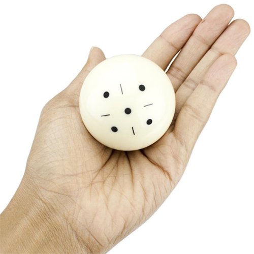 Felson Billiard Supplies Practice Cue Ball, 2.25" Training Cue Balls for Pool, Resin with 9 Markings on Each Ball, Billiard, Game Room & Pool Table Accessories