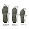 Shoe Insoles, Memory Foam Insoles, Providing Excellent Shock Absorption and Cushioning for Feet Relief, Comfortable Insoles for Men and Women for Everyday Use, S [US : 4.5-6.5] Black