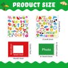 Jetec 30 Pack Summer Craft Kits End of School Year Picture Frame Craft with 12 Sheet Stickers Beach DIY Children Craft Kits for Classroom Summer Activities Bulletin Board Party Decor