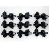 Tara Girls Self Hinge Bow Hair Barrettes 18 Pieces Selection (Black)