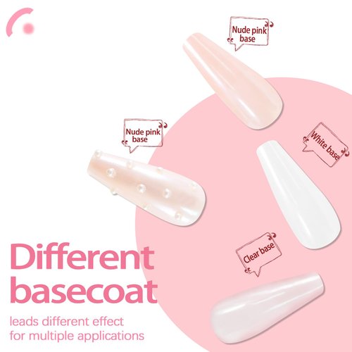 Allstarry White Pearl Chrome Nail Powder, 2pcs Iridescent Aurora Powder Metallic Mirror Effect Glitter Powder Pearlescent Ice Transparent Mermaid Pigment Dust for Gel Polish Nail Art Decoration