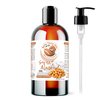 Bella Terra Oils - Organic Sweet Almond Oil 16oz - Purity Meets Luxury with Almond’s Vitamin B & Minerals, Cold-Pressed Elixir for Mesmerizing Skin