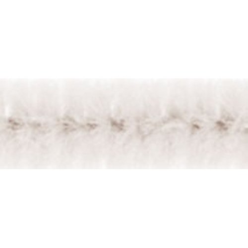 Craft Pipe Cleaners Chenille Stems White 6mm X 12" 100 Pc