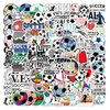 100PCS Soccer Stickers for Scrapbooking, Motivational Vinyl Waterproof Stickers for Water Bottles, Luggage, Teaching Incentives, Soccer Team Gifts for Soccer Lovers,Kids, Teens and Adults Soccer Party Favors, Soccer Decorations (SOCCER)