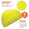 Ergodyne Chill Its 6632 Cooling Skull Cap, Sweat Wicking Helmet Liner, UPF 50 Sun Protection, Lime