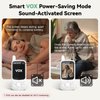 Elderly Monitor with Camera and Audio, Call Button/2 Way Talk Room Monitors for Elderly, Med Reminder Temp Sensor Cameras for Elderly Monitoring, Senior Monitor Baby Monitors for Elderly Care/No WiFi