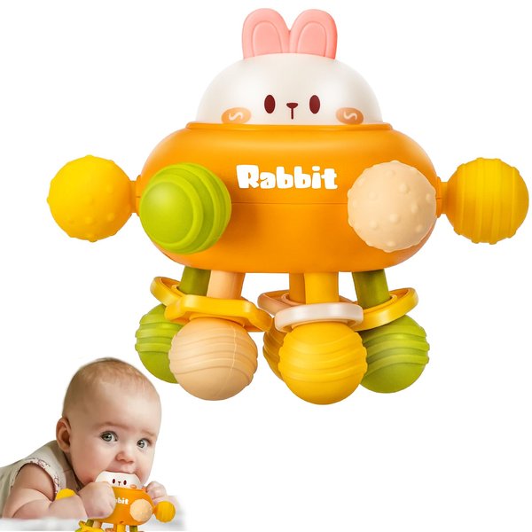 Baby Sensory Montessori Activity Toys, Teething Toys for 0-6 6-12 Months, Gifts for Newborn Infant Boys Girls 3 6 9 12 18 Months 1 One Year Old Toys,Toddler Learning Toys