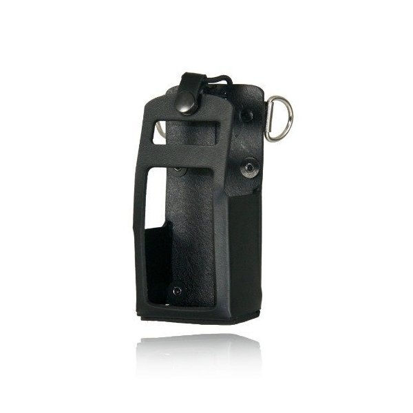 5701RC-1 - Boston Leather Radio Holder For Motorola APX 4000 Kenwood TK-2180 TK-3180