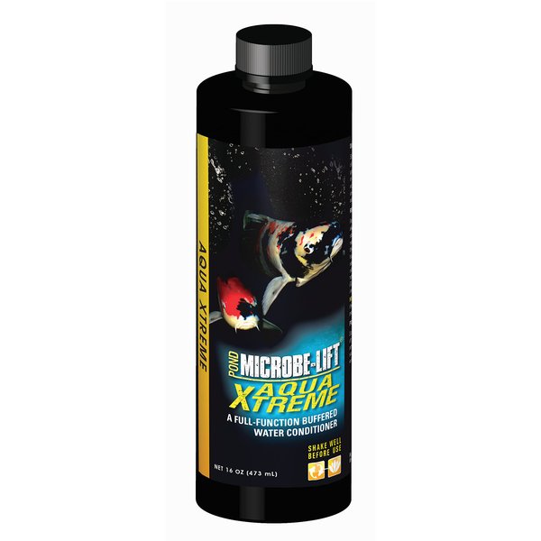 MICROBE-LIFT XTP Xtreme Water Conditioner Treatment for Ponds and Outdoor Water Gardens, Safe for Live Koi Fish, Plant Life, and Décor (16 Ounces)