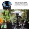 Plastic Fountain Nozzle 1/2, The Small Pool Sprayer Fountain Nozzle for Garden, Ponds, Tabletop Fish Ponds, 15 pcs of Set, 3 Fountain Shaped, Pool Aerator Nozzle, Black -S