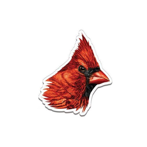 GT Graphics Cardinal - 5" Vinyl Sticker - for Car Laptop I-Pad - Waterproof Decal