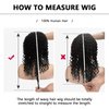 meiliprotea Curly Wigs for Black Women Human Hair Curly Wig with Bangs Wear and Go Glueless Wig Human Hair 250% Density Curly Hair Wig Human Hair Wigs for Black Women