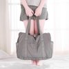VanFn Foldable Travel Duffel Bag, Sports Duffels Gym Bag, Rainproof Nylon Totes, Sports Shoulder Handbag, Lightweight Duffle Bags For Women & Men, Outdoor Weekend Bag, P.Travel Series (Gray)