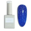 FANNEST Blue Neon Reflective Glitter Gel Nail Polish,Holographic Nail Polish,Led UV Gel Polish Fall Winter Color 15ml.