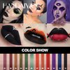 VSTYLE Lip Gloss Gothic Style Lipstick Matte Color Lip Glaze Non-Stick Cup Lip Tint Long Lasting High Pigment Lip Stain Non-Smudge Non Fade Lip Glaze for Daily Halloween Festival Lip Makeup (12#)