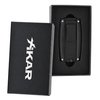 Xikar Turismo Double Jet Flame Cigar Lighter, Attractive Gift Box, Pocket-Friendly, Protective Flip-Lid, Over-Sized Fuel Tank, Matte Black