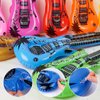 FUTUREPLUSX 18PCS Inflatable Rock Star Toy Set, Inflatable Party Props Musical Instruments for Kids Birthday 80s Party Props