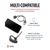 Poly Voyager Legend Wireless Headset (Plantronics) - Single-Ear via Bluetooth w/Noise-Canceling Mic - Voice Controls - Mute & Volume Buttons - Ergonomic Design -Connect to Mobile/Tablet -FFP