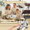 FUUY Robot Dog for Kids Robot Dog Remote Control Dog Toy Interactive Robot Pet Robotics Toys Intelligent Robo Dog Programmable Sing & Dance Design Birthday Gifts Kids Age 3 5 4-7 Year, Gold